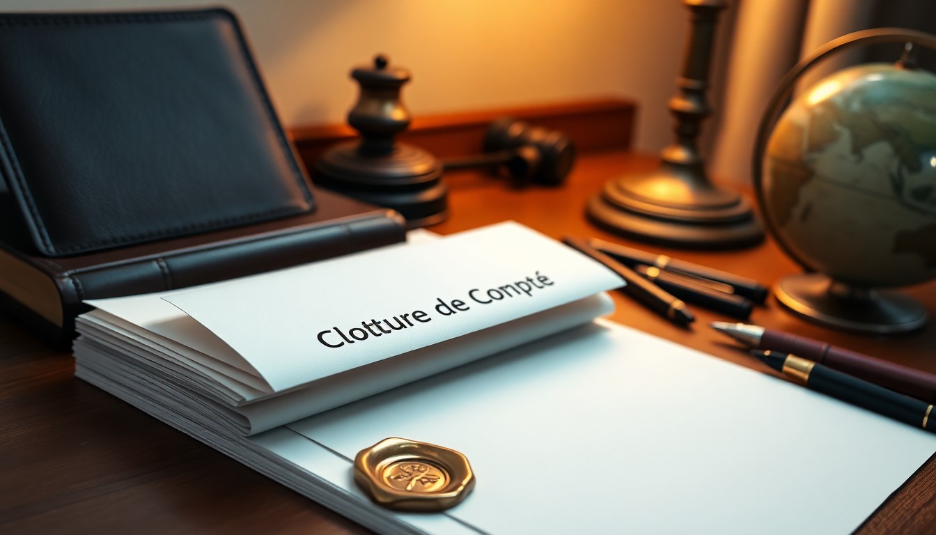 Les différentes situations nécessitant une lettre cloture de compte